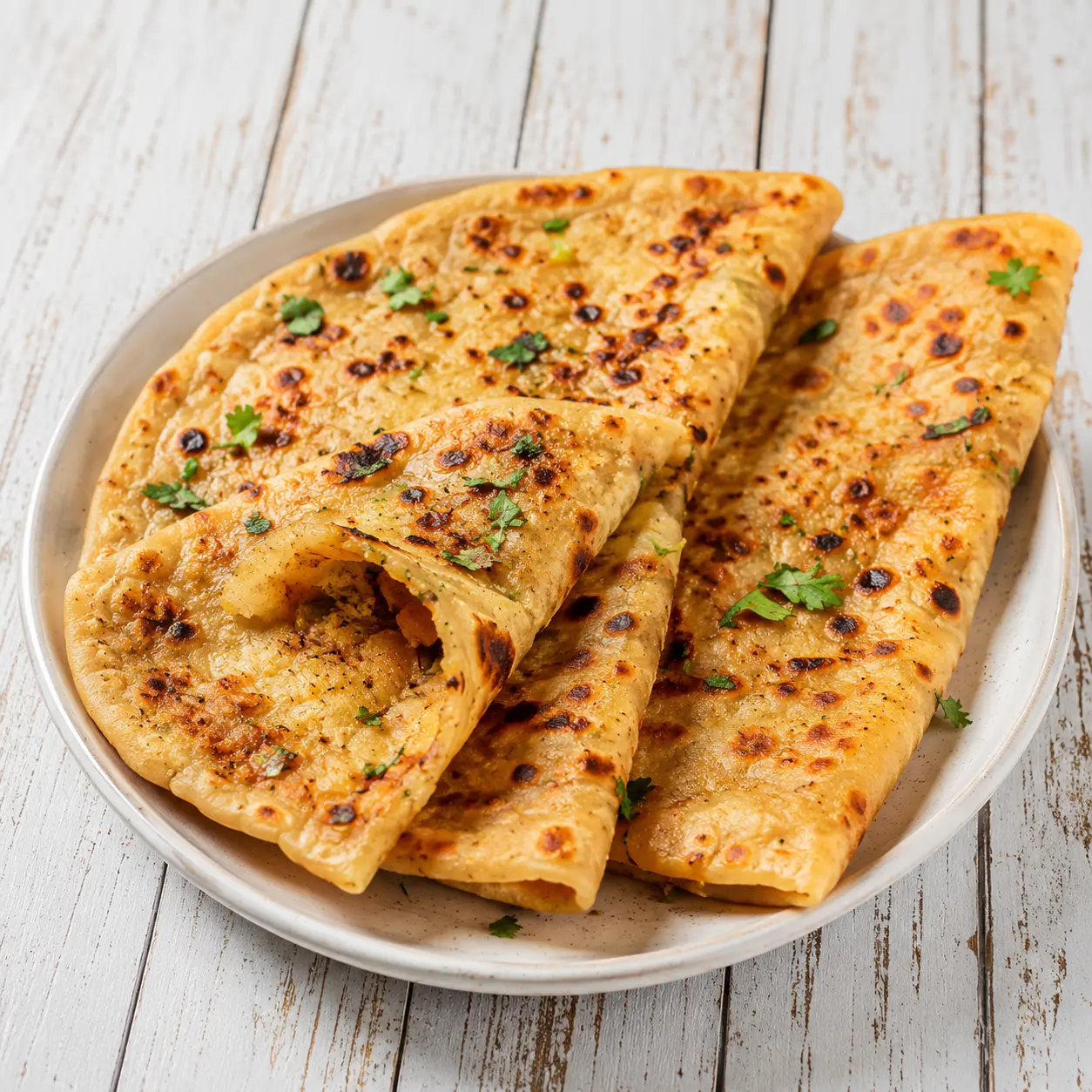 Paneer Paratha (2 pcs) — parathas from Apna Chulha, Asansol